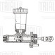 Цилиндр главный сцепления для автомобилей УАЗ 3163 Patriot (19-) с бачком