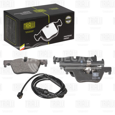 Колодки тормозные для автомобилей BMW 1 (F20) (11-)/3 (F30) (11-) дисковые задние (в комплекте с датчиком)
