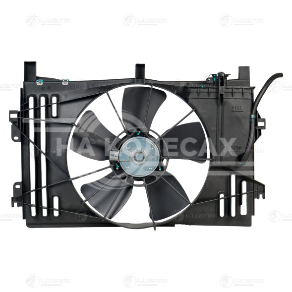 Электровентилятор охлаждения для автомобилей Toyota Corolla (01-)/Avensis (03-) 1.4i/1.6i/1.8i (с кожухом)