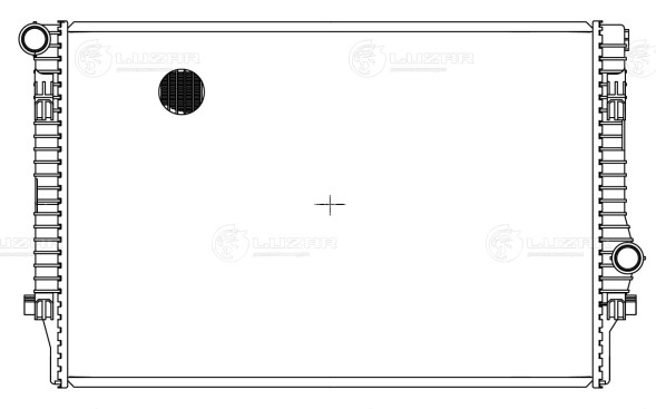 Радиатор охлаждения для автомобилей Octavia A7 (13-)/Tiguan (16-) 1.8T/2.0T