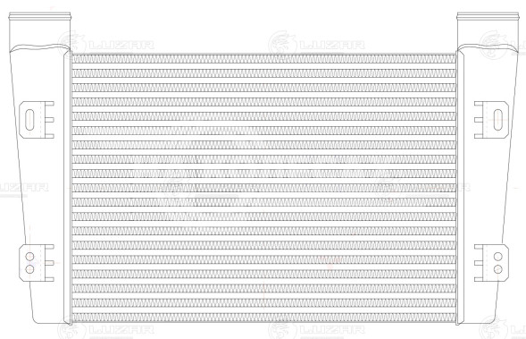 ОНВ (радиатор интеркулера) для автобуса ПАЗ 4230/4234 ММЗ