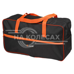 Сумка дорожная автомобильная, большая (54*29*20 см), черн./оранж.