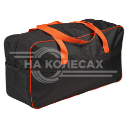 Сумка дорожная автомобильная, большая (54*29*20 см), черн./оранж.