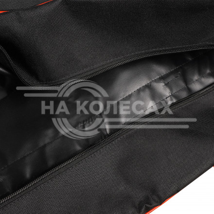 Сумка дорожная автомобильная, большая (54*29*20 см), черн./оранж.