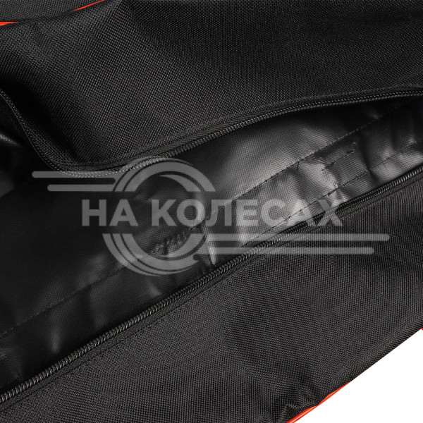 Сумка дорожная автомобильная, большая (54*29*20 см), черн./оранж.