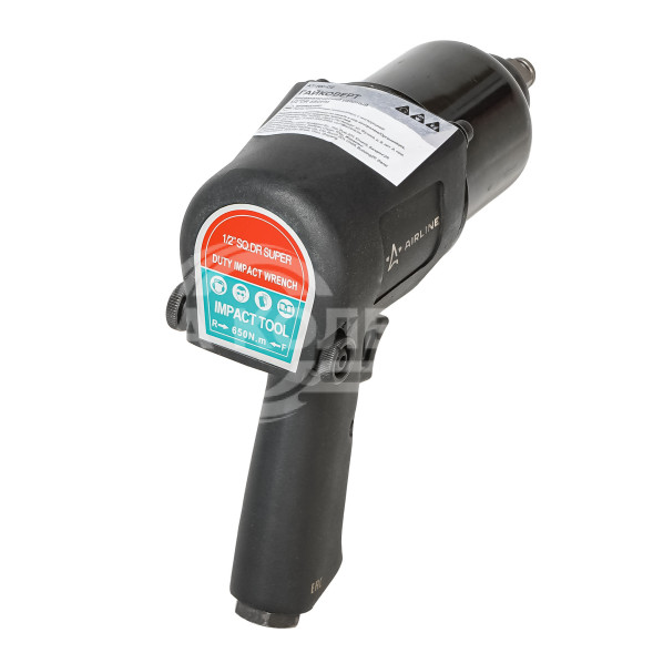 Гайковерт пневматический ударный 1/2&quot;DR 650Нм