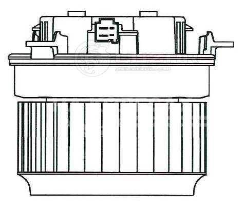 Электровентилятор отопителя для автомобилей Audi A6 (C7) (11-)