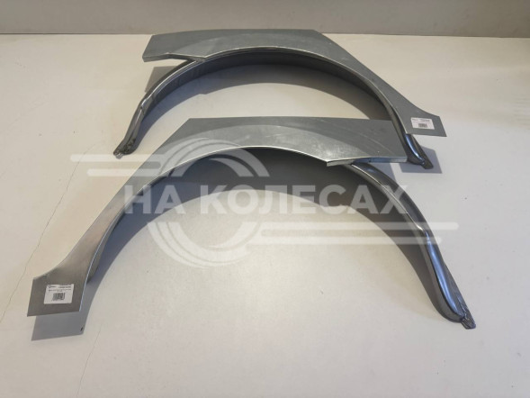 Ремонтные задние арки (наружняя + внутренняя) Skoda Rapid 1