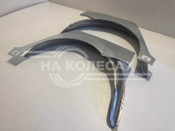 Ремонтные задние арки (наружняя + внутренняя) Skoda Rapid 1