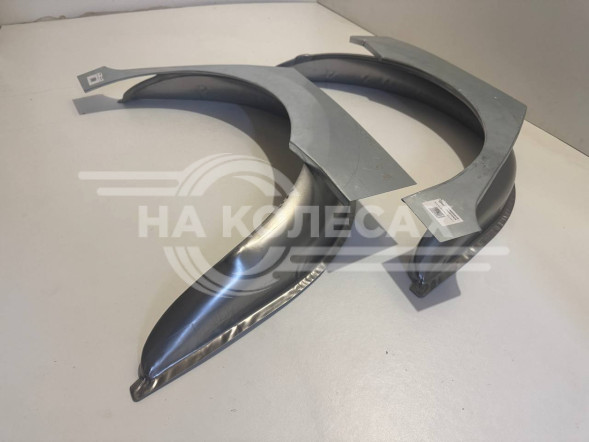 Ремонтные задние арки (наружняя + внутренняя) Skoda Rapid 1