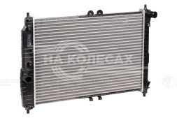 Радиатор охлаждения для автомобилей Aveo (05-) MT A/C+ (сборный)