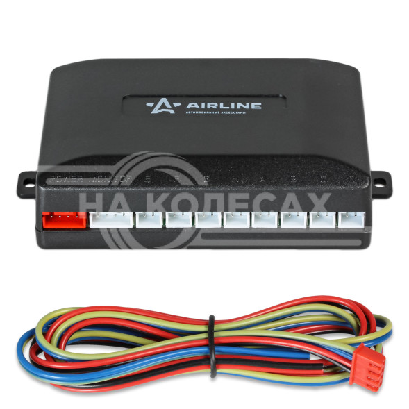 Парктроник на 8 датчиков (черные), LED дисплей