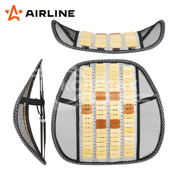 Поддержка спины анатомическая с деревянными вставками