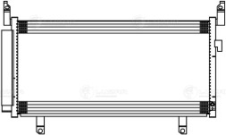 Радиатор кондиционера для автомобилей Forester IV (12-) 2.0i/2.5i M/A