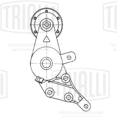 Ролик привод. ремня для автомобилей VW Golf IV (97-)/Skoda Octavia (96-) 1.9d (с натяж. мех.) (CM 5291)