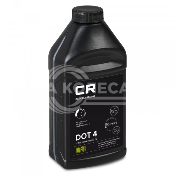 Тормозная жидкость DOT 4, 425мл/455гр