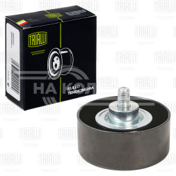 Ролик привод. ремня для автомобилей Infiniti FX/QX70 (08-) 3.5i/3.7i (опорный гладкий) (75x31x10) (CM 5088)