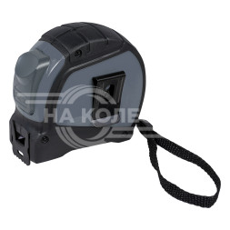 Рулетка в прорезиненном корпусе 7.5мх25мм PRO, автостоп, дв. зацеп, дв. шкала