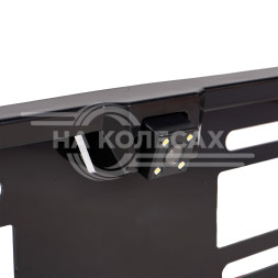 Камера заднего вида в рамке номера EU