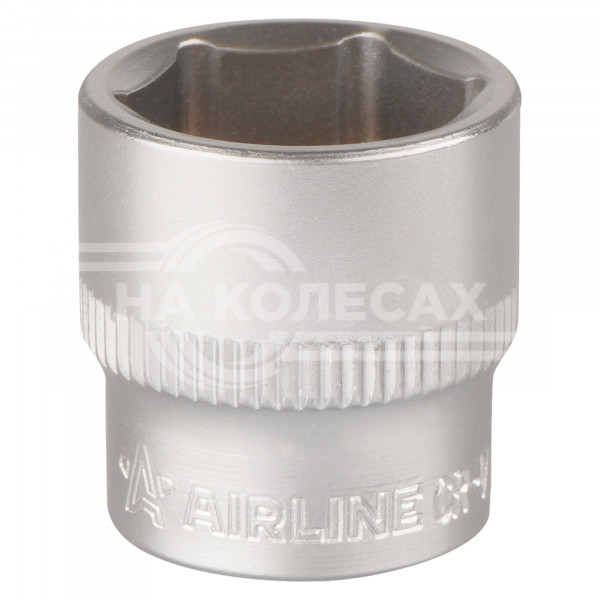 Головка торцевая 3/8&quot; DR шестигранная 17мм пласт. подвес
