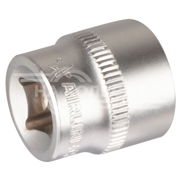 Головка торцевая 3/8&quot; DR шестигранная 17мм пласт. подвес