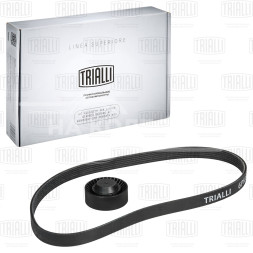 Ремкомплект привода для автомобилей Лада Granta (10-) A/C (1 ремень 6PK995+1 ролик)