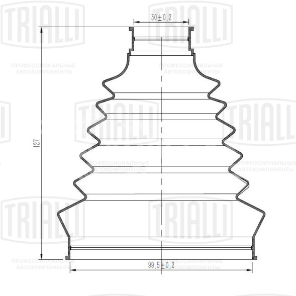 Пыльник ШРУСа наружного для автомобилей Chevrolet Tahoe (GMT900) (07-)