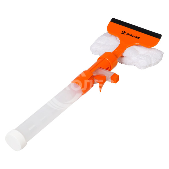 Водосгон с распылителем и щеткой из микрофибры (13 см)