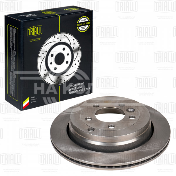Диск тормозной для автомобилей Land Rover Discovery III (04-) / Discovery IV (09-) / Range Rover Sport I (05-) задний d=325