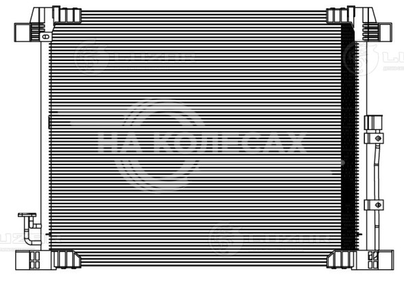 Радиатор кондиционера для автомобилей FX 35/QX70 (08-)