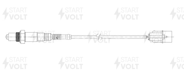 Датчик кислорода для автомобиля KIA Soul (14-) 1.6i после катализатора