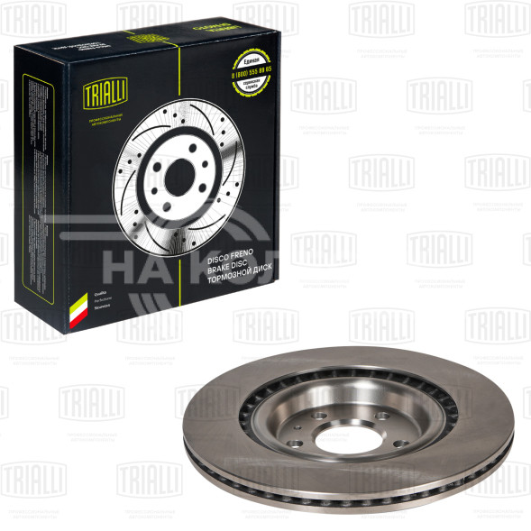 Диск тормозной для автомобилей Audi A4 (07-) / A5 (07-) / A6 (11-) / A7 (10-) / Q5 (08-) / Q7 (15-)/ Porsche Macan (14-) задний d=330