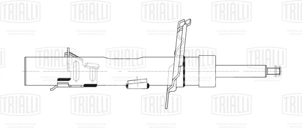 Амортизатор (стойка) передний левый для автомобиля Ford Focus III (11-) после 09.14 г.в.