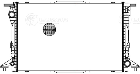 Радиатор охлаждения для автомобилей Audi Q7 (15-)/A6 (18-)/A7 (18-)/A8 (17-)/Touareg (18-) 3.0T/3.0TDi