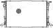 Радиатор охлаждения для автомобилей Audi Q7 (15-)/A6 (18-)/A7 (18-)/A8 (17-)/Touareg (18-) 3.0T/3.0TDi