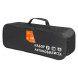 Сумка для набора автомобилиста с шелкографией (45х15х15 см), черная