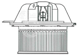 Электровентилятор отопителя для автомобилей Mercedes-Benz A (W169) (04-)/B (W245) (05-)
