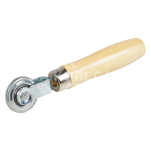 Ролик прикаточный 6 мм с подшипником, металл/дерево