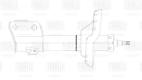 Амортизатор (стойка) передний левый для автомобиля Subaru Impreza (08-) 2.0
