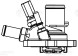 Термостат для автомобилей Fiat Albea (06-)/Doblo (05-) 1.4i (88°С) (с корпусом)