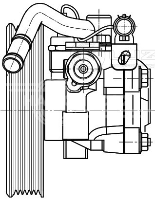 Насос ГУР для автомобилей Hyundai Creta (16-) 1.6i