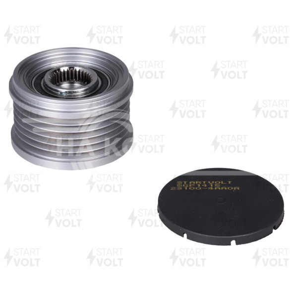 Шкив с обгонной муфтой генератора для автомобилей Nissan Almera III G15 (12-)/Renault Duster (10-) 1.6i