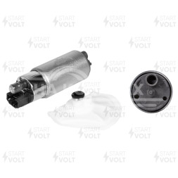 Мотор бензонасоса для автомобилей Лада 2110-2112/ГАЗ (гладкий штуцер) с фильтром-сеткой