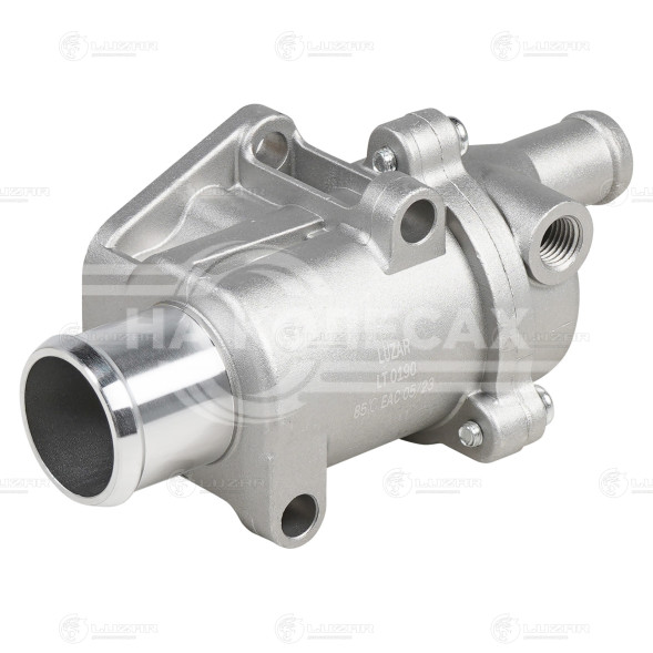 Термостат для автомобилей Гранта/Datsun on-Do (алюминиевый корпус; обрезиненный клапан) (85°С)