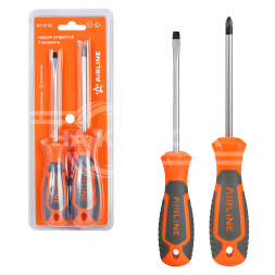 Набор отверток 2 предмета (SL5х100мм,PH2х100мм), блистер