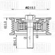 Ролик приводного ремня для автомобилей Hyundai ix35 (10-)/Kia Sportage IV (10-) 2.0i/2.4i без ГУР (опорный) d68.5 (CM 0805)