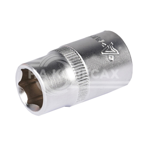 Головка торцевая 1/2&quot; DR шестигранная 13мм пласт. подвес