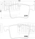 Колодки тормозные для автомобилей BMW 1 (F20/21) (11-)/3 (F30/80) (11-)/X3 (F25) (10-) дисковые передние для тормозной системы Bosch (в комплекте с датчиком)