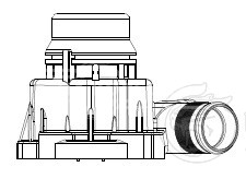 Термостат для автомобилей Land Rover Freelander II (06-)/Volvo XC90 (02-) 3.2i (с корпусом)