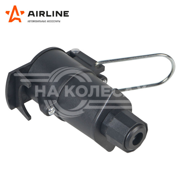 Розетка фаркопа 12В 7 контактов пластик (на кабель)